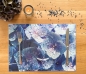 Preview: Tischset Platzset abwaschbar Hortensie Blau von ARTIPICS Kunststoff 42x30 cm